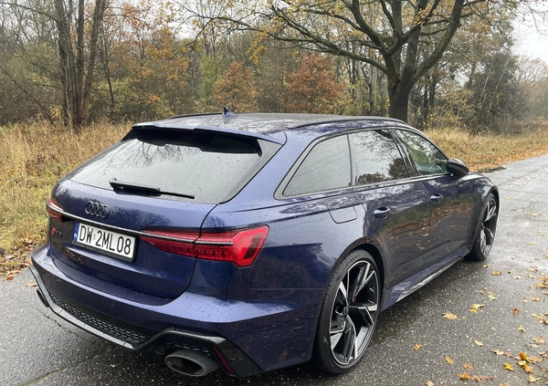 Audi RS6 cena 475900 przebieg: 70200, rok produkcji 2020 z Wrocław małe 781